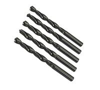 Dapetz ® 10Pcs x 10mm HSS Jobber Drill Bits, Black Twist Drill Bits for Stainless Steel Copper Aluminium Alloy Metal, Wood and Plastics DIN338