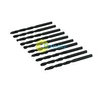 Dapetz ® 10Pcs x 4.5mm HSS Jobber Drill Bits, Black Twist Drill Bits for Stainless Steel Copper Aluminium Alloy Metal, Wood and Plastics DIN338