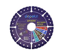 Dapetz 115mm Multi Purpose Diamond Saw Blade For Wood Metal Stone Porcelain Tile Ceramic Granite Marble