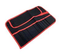 Dapetz ® 12 Pocket Canvas Tool Roll Bag Tool Organiser for Electrician, Plumber, Carpenter and Handyman Heavy Duty Tool Roll Pouches (44Cm X 28Cm)