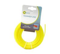 Dapetz ® 15m 3mm Yellow Strimmer Wire Universal String Trimmer Line Nylon Strimmer Cord 1.2mm 1.6mm 2mm 2.4mm 3.0mm Grass Strimming Cable for Garden Weeds Flower Beds (3mm x 15m)