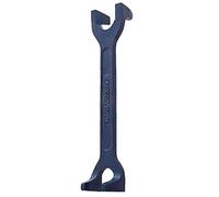Dapetz ® Plumbers Basin Wrench 15mm / 22mm Cast Iron Fixed Head Pipe Wrench Double Ended Bone Type Plumbing Bath Sink Tap Nut Spanner Wrench