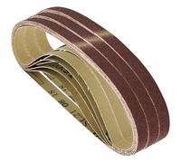 Dapetz ® Sanding Belt 13x457mm, 80 Grit for Grinding, Sharpening, Derusting, Precise Sanding on Metal and Wood, Compatible with Makita, Bosch, Dewalt Belt Sanders 15pcs