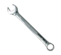 Dapetz 18mm Combination Spanner Fixed Head Open End Ring Wrench Mirror Polished Chrome Vanadium Steel Metric Hand Tool