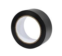Dapetz ® 1Pc Black Electrical Tape Roll Black Insulation Tape Width 50mm x 33m Strong Adhesive, PVC Insulation Tape for Insulating, Waterproof Electric Tape for Masking, Repair Broken Wires