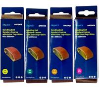 Dapetz ® 20 Pack Sanding Belts 40mm x 305mm Compatble with Power-Sander 60 Grit Abrasive Aluminum Oxide Ideal for Grinding,Sharpening and Derusting Wood, Paint, Varnish, Plastics