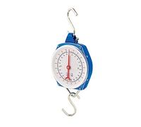 Dapetz ® 200kg 440lbs Hanging Scale Capacity Robust Metal Casing with A Durable Painted Finish Large Dual Dial Displays Metric and Imperial Graduations with 2 Hooks
