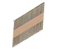 Dapetz ® 200pcs Ring Nails for Wood Flat Round Head (2.9 x 50mm) Yellow Zinc Plated Nail Galvanized for DIY and Crafts Home Decor Woodwork Furniture Nail