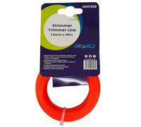 Dapetz ® 20m 1.5mm Red Strimmer Wire Universal String Trimmer Line Nylon Strimmer Cord 1.2mm 1.6mm 2mm 2.4mm 3.0mm Grass Strimming Cable for Garden Weeds Flower Beds (1.5mm x 20m)