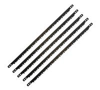 Dapetz 21 Inches Bow Saw Blade 532mm Raker Teeth Saw Blade For Green Or Wet Wood High Strength Hardened Steel Logs, Branches 5Pcs