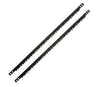 Dapetz 21 Inches Bow Saw Blade 532mm Raker Teeth Saw Blade For Green Or Wet Wood High Strength Hardened Steel Logs, Branches 2Pcs