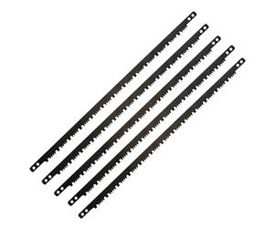 Dapetz ® 21 Inches Bow Saw Blade 532mm Raker Teeth Saw Blade Suitable For Green Or Wet Wood High Strength Hardened Steel for Logs, Branches and DIY Projects 5PCS