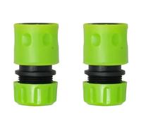 Dapetz ® 2Pack 1/2" Garden Hose Connectors Water Stop Feature Universal Gardening Accessory Quick Fitting Outdoor Watering Connection Set