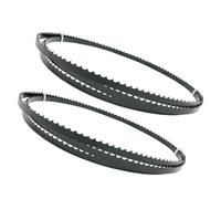 Dapetz 2Pc 1425mm X 56" X 6 Tpi Bandsaw Blade Pvc For Cutting Wood Plastic Acrylic Carbon Spring Steel 6.35mm Wide 1/4"