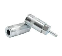Dapetz ® Air Line Fitting Quick Release Push Fit for PCL Vertex Compressor Air Hose End Tail 6mm 2PC