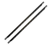 Dapetz ® 2 Pieces of Raker Teeth Bow Saw Blades 21” Inches or 532mm, This Saw Blade is Suitable for Green or Wet Wood and It is Made Up of Hardened Steel