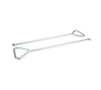 Dapetz ® 2Pk Manhole Cover Keys T-End 620mm, Zinc-Plated Carbon Steel, zinc-Plated Carbon Steel Lifting Keys Provides longlasting performence and Robust Closed-Handle Construction