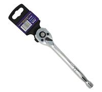 Dapetz ® 3/8" Drive 72T Quick Release Reversible Ratchet Socket Wrench - 200mm Chrome Vanadium Handle, Mirror Polished for Auto Repair, Garage, and Mechanical Work