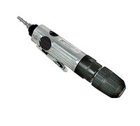 Dapetz ® 3/8 Straight Air Drill with Gear, 10mm Industrial Air Drill, Air Drilling Machine air Tool Includes Both UK and European 1/4" Quick connectors Lightweight and Compact Design