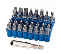 Dapetz ® 33 Pcs Screwdriver Bit Set Torx Cross Head Slotted Philips Hex Power Driver Screw Gun Bit Cross Slot Screw Driver Power Drill Bit PZ1, PZ2, PZ3 and T10 to T4