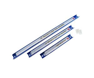 Dapetz ® 3pc Magnetic Bar Hand Tool Socket Rail Storage Rack Stainless Steel Holder Organiser In 8" 12" 18" Suitable for Metal Hand Tools Like Hammers, Wrenches, Screwdrivers Etc