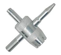 Dapetz ® 4-Way Valve Core Remover Tool 4 in 1 Tire Valve Stem Removal Tool Tire Stem Core Remover Tyre Valve Removers Repair Tool for Car, Motorcycle, Bicycle