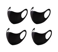 Dapetz 4 X Reusable Face Mask Covering Washable Breathable Dust Tfl Hospital Visitor For Daily Prevention And Protection