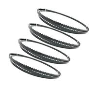 Dapetz ® 4Pcs Bandsaw Blades Select Length, Width and 6 TPI (1425mm - 6.35mm 56") Wide 1/4" CS80 Carbon Spring Steel Foam Premium Quality for cutting wood
