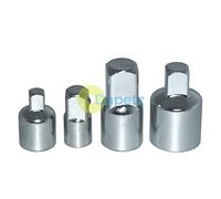 Dapetz ® 4pcs Socket Adaptor,Converter and Reducer Set for Impact Driver Conversions/Ratchet Wrenches 1/4" 3/8" 1/2" Comes with Chrome Vanadium Steel & Spring-Ball Socket Retainer