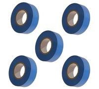 Dapetz 5 X Blue Electrical Pvc Insulation/insulating Tape 19mm X 22M - Flame Retardant