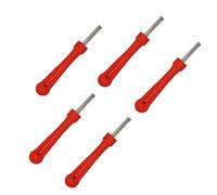 Dapetz ® 5X Plastic Handle Car Bike Valve Core Removal Tools Valve Core Tyre Repair Single Head Valve Stem Core Screwdriver Remover Tool for Car Bike Motorbike Car Truck