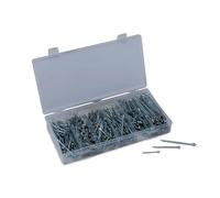 Dapetz ® 555pc Cotter Pin Assortment Set Kit, R Clips Split Pins Stainless Steel Cotter Pin Retaining Spring Zinc Plated Hitch Pin Fastening Pin Set for Automotive, Mechanics, Car Garage, Workshop