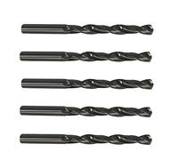 Dapetz ® HSS-R Metric Jobber Drill Bit 5pcs 9.5mm Twist Drill Bit for Drilling Stainless Steel and Metal Twist Drills With 118° Point for Stainless Steel Aluminum Alloy Metal