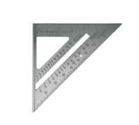 Dapetz ® 6" Aluminum Alloy Roofing Square, Triangle Measuring Gauge, Multifunctional Rafter Angle Protractor, Tri Square Guide for Carpenter, Woodworking, and Roofe