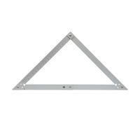 Dapetz 600mm Aluminium Folding Square, 24" Carpenters Measuring Framing Square, Tiling Carpentry And Roofing Tools With A Nylon