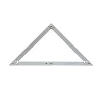 Dapetz ® New Aluminium Folding Square - 24 600mm tilling Carpentry and Roofing Tools Comes with a Nylon Storage Pouch Ideal for a Variety of Construction & DIY Jobs