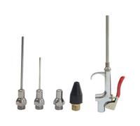 Dapetz ® 6Pc Air Duster Gun for Air Compressor Compressed Air Blow Gun Air Nozzle Blower Tool 1/4" BSP Extenstions for Concentrated Air Blowing