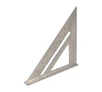 Dapetz ® 7'' Aluminium Alloy Roofing Square with Raised Imperial Graduations New. Cast Aluminium with Raised Imperial Graduations and Lipped Edge for Secure locating