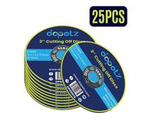 Dapetz 75mm Metal Cutting Discs 25Pcs Ultra Thin Cut Off Wheels For Angle Grinder Iron Copper Ferrous Metal