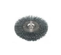 Dapetz ® 75mm Rotary Steel Wire Wheel Brush Cleaning Descaling Deburring for Metal Stone Comes with 0.3mm Dia High Tensile Steel Wire and for Rust & Paint Removal, Descaling, Deburring