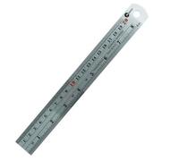 Dapetz 8"/20Cm/200mm Metal Ruler Rigid Stainless Steel Ruler With Inch/metric Graduations Table Conversion Tap Drill And W.w.unf
