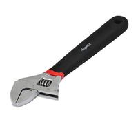 Dapetz 8" Adjustable Wrench With Soft Grip Handle - Extra Wide Adjustable Spanner And Pipe Wrench, Extra Large Jaw Capacity Tool