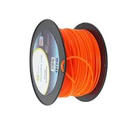 Dapetz ® 80m 3mm Orange Strimmer Line Universal Strimmer Wire Nylon String Trimmer Cord Heavy Duty Grass Strimmer Cable for Park Garden Weeds Flower Beds Field Lawn (3.0mm x 80m)