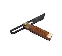 Dapetz ® Adjustable Bevel 7.5" Angle Finder Carpentry Woodwork Joiner Tools DIY Carpentry Squares Adjustable Sliding Bevel Hardwood Handle Stainless Steel Blade for Craftsman Woodworking 190mm