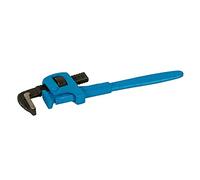 Dapetz ® Adjustable Stilson Wrench 14"/ 350mm Pipe Wrench Spanner Tool 55mm Jaw Forged Steel Hardened Serrated Jaws with Soft Grip Handle for Increased Grip and Comfort Easy to Adjust