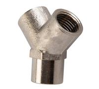 Dapetz Air Line 3 Way Y Connector Splitter 1/4" Bsp Hose Airline Joint Fitting