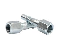 Dapetz Air Line Hose Fitting Connector Bayonet 1/4" Female Thread For Pcl Vertex 2Pc