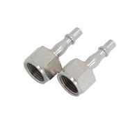 Dapetz Air Line Hose Fitting Connector Bayonet Female Thread 1/2" Bsp Bayonet Coupler For Pcl Vertex 2Pc