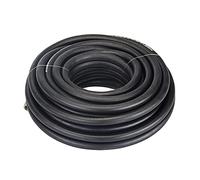 Dapetz ® Air Line Rubber Hose 15m Reinforced Air Line Hose 1/4" Bsp Compressed Air Hose Female Fitting Nut End 8mm (5/16") Bore 20bar/290psi For Workshops, Garages And Commercial Use