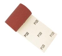 Dapetz Aluminium Oxide Sanding Roll 115mm 5M Red Grit 120 Triangle Sander, Ideal For Grinding Polishing Of Metal, Non-Metal